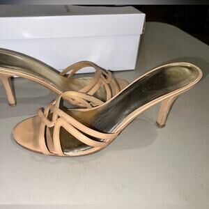 Nine West Sandals Tan really pretty size 7.5